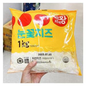 [에이알비티] 식자재왕 눈꽃치즈 1kg x 1개
