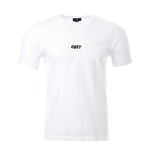 [슈플]오베이 남성 점블 바 반팔 티셔츠 131080181-WHITE