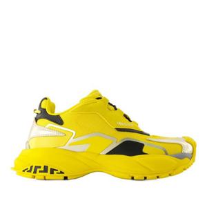 베르사체 옐로우 선 블랙 골드 로우탑 스니커즈 1016306 1A1402