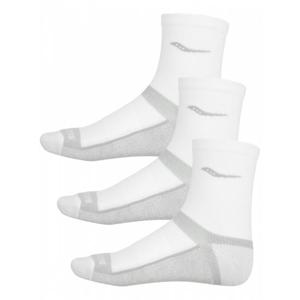 써코니 인페르노 쿠션 미드-크루 삭스 3팩 화이트 S311003-100