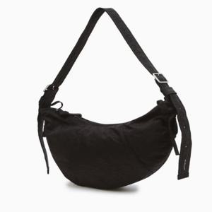 [질스튜어트] 블랙 나일론 발레 무드 리본 포인트 호보크로스백 JABA4E251BK