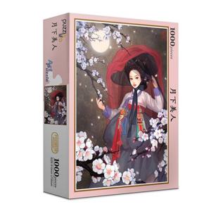 직소퍼즐 풍경 명화 월하미인 1000피스 PL1252