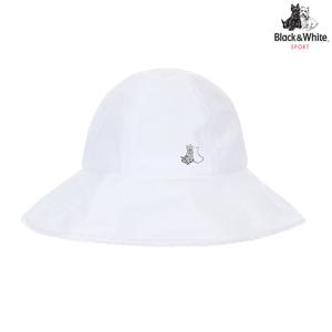 [블랙앤화이트] 여성 리본 레이스 버킷햇 8615LZSP_WHITE