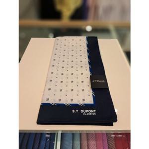 [듀퐁] (SE5SMA381010SWH) 2025년 신상품 남성패션 고급 면 손수건