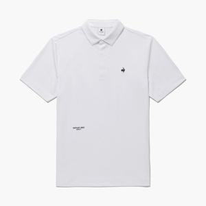 [르꼬끄골프] 남성 볼드 레터링 퍼포먼스 반팔 티셔츠 (GQ121MTS34)