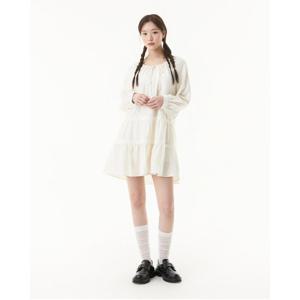 플라스틱아일랜드  타이 리본 보헤미안 원피스 (PR2WO401)