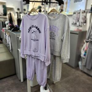 유솔 sh06 걸즈 백매쉬 캐릭터 조거 셋업 ULMT253Q1