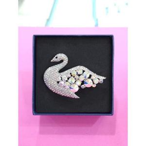 로뎀 세이브존05 P Eleganc 스와로브스키 백조 브로치10 RD24010121