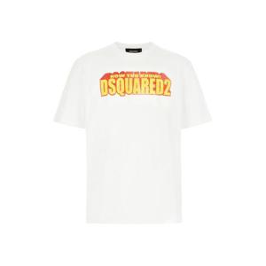 디스퀘어드2 반팔 티셔츠 S71GD1553S23009 100 WHITE