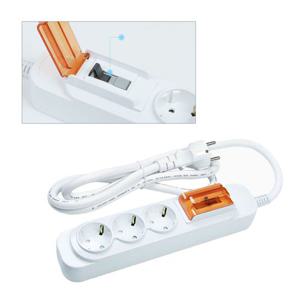 과부하 차단 국산 멀티탭 전기 안전 콘센트 3구 5m