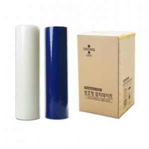오공 보호테이프 40MICx250mmx150m(8개입)청색 포장재 스트래치필름 스트레치필름 스트래칭필름 스트레칭필