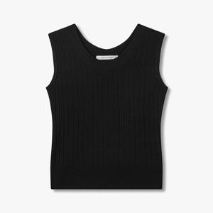 슬리브리스 골지 니트 풀오버 (7195250102)