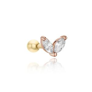 [미니골드] 리프 마퀴즈 피어싱 ENOM4207