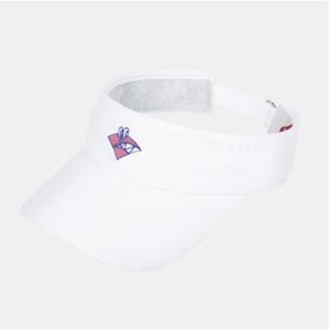 비트로 남여공용 이마 땀흡수 기능성 썬캡 썬바이저 모자 SV52545_WH