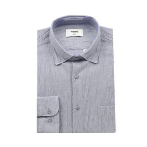 [레노마(셔츠)]고급 플리츠 서커 긴소매 일반핏 셔츠 RPSSG1005GY