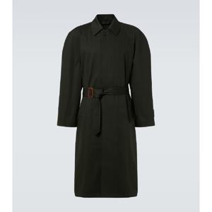 발렌시아가 벨티드 코튼 카 코트 P01010159