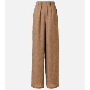 로로피아나 Valerio 하이라이즈 리넨 와이드 팬츠 P01011802