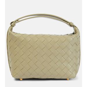 보테가베네타 Wallace 인트레치아토 레더 토트 백 P00908495