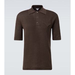 보테가베네타 리넨 코튼 폴로 셔츠 P01031719