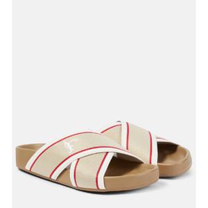 크리스찬루부탱 Hot Cross Bizz 리본 샌들 P00888582