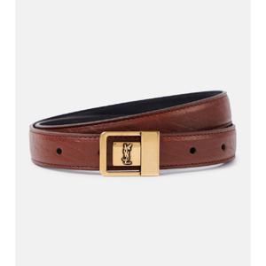 생로랑 La 66 슬림 레더 벨트 P01002335