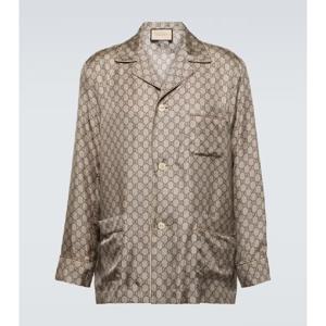 구찌 GG 실크 셔츠 P00879176