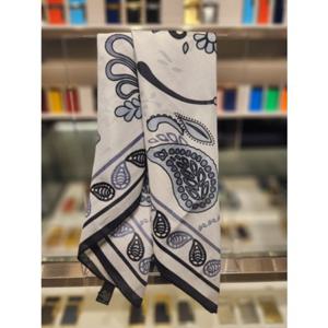 듀퐁셔츠 스카프 TE5SM63KS300TWH  면실크 사각 넥카프 선물용 혼주용 신상품