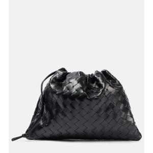 보테가베네타 Dustbag 인트레치아토 레더 클러치 P01040732