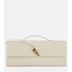 보테가베네타 Andiamo 인트레치아토 레더 클러치 P00933641