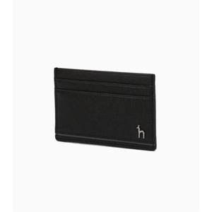 [헤지스ACC] 블랙 솔리드 퍼피로고 라인 카드홀더 HJHO5F153BK