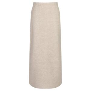 [샵앤]이브 뒷트임 H라인 니트 롱 스커트 YA-WSK-1105-베이지