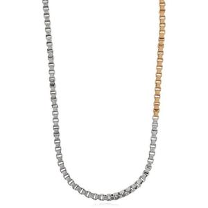 올세인츠 듀얼 톤 박스 체인 네크리스 37420873MUL 979 TP934909215