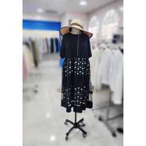 스테파니 세이브존08 도트 시스루 원피스 A25SO5219