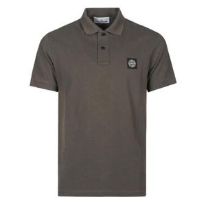 Stone Island 로고 패치 반팔 폴로셔츠 K1S1522002SCS0017 V0054 TP934795273