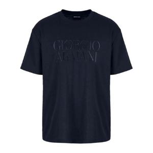 26 SS 조르지오아르마니 로고 자수 티셔츠 3DSM72SJTKZ TP432361192