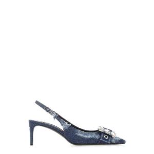 Dolce   Gabbana 포인티드 토 디스트레스드 펌프스 CG0643AY841 8H618 TP934943085