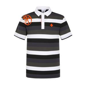 [까스텔바작]남성 뎅깡 스트라이프 카라 티셔츠 BGEMTS223KH_CC