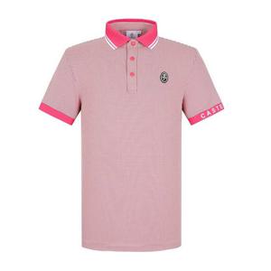 [까스텔바작]남성 투톤 카라 티셔츠 BGEMTS206PI_CC