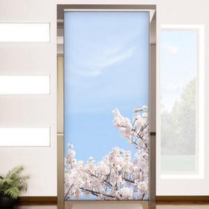 아트박스/꾸밈 cr593-만개한벚꽃나무_현관문시트지