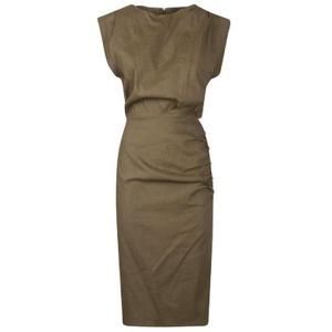 핑코 시엘로 버튼 슬리브리스 드레스 CIELO104955A0IM X26 TP934956990