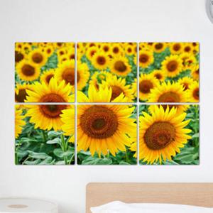 아트박스/꾸밈 tb435-멀티액자_해바라기가득한꽃밭