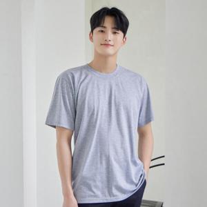 아트박스/교복몰 교복몰 라인이 잡혀있는 남자 회색티 생활복 교