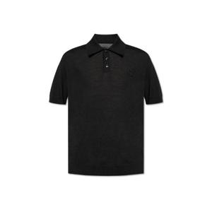 Amiri MA 자수 반소매 폴로셔츠 AMKNPO10280 001 TP942755654