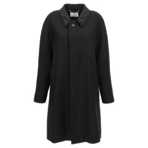 Maison Margiela 포스티치 디테일 롱 코트 SI0AA0003S54959 900 TP942786675