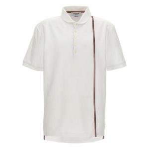 Thom Browne 저지 반소매 컬렉션 폴로 셔츠 MJP196AJ0138 100 TP936619361
