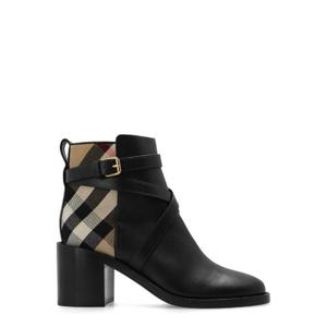 Burberry 하우스 체크 라운드 토 부츠 8056818 A7626BLACKARCHIVEBEIGE TP942925745