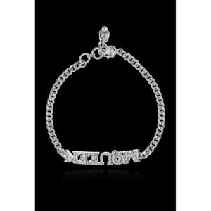 알렉산더 맥퀸 로고 펜던트 장식 팔찌 836623J161B 1021 TP943337586