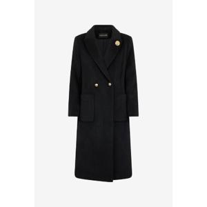 로베르토 카발리 더블 브레스티드 롱 코트 OOT50CWH016 05051 TP943322878