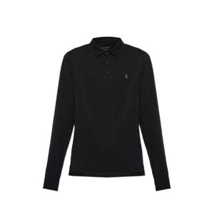 올세인츠 클래식 롱슬리브 폴로 셔츠 REFORMM077PB BLACK TP944039300