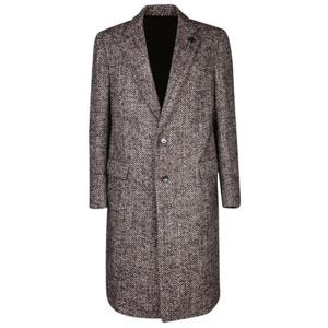 라르디니 싱글 브레스트 브로치 디테일 코트 IV23698EIVC63603 300MA TP944256056